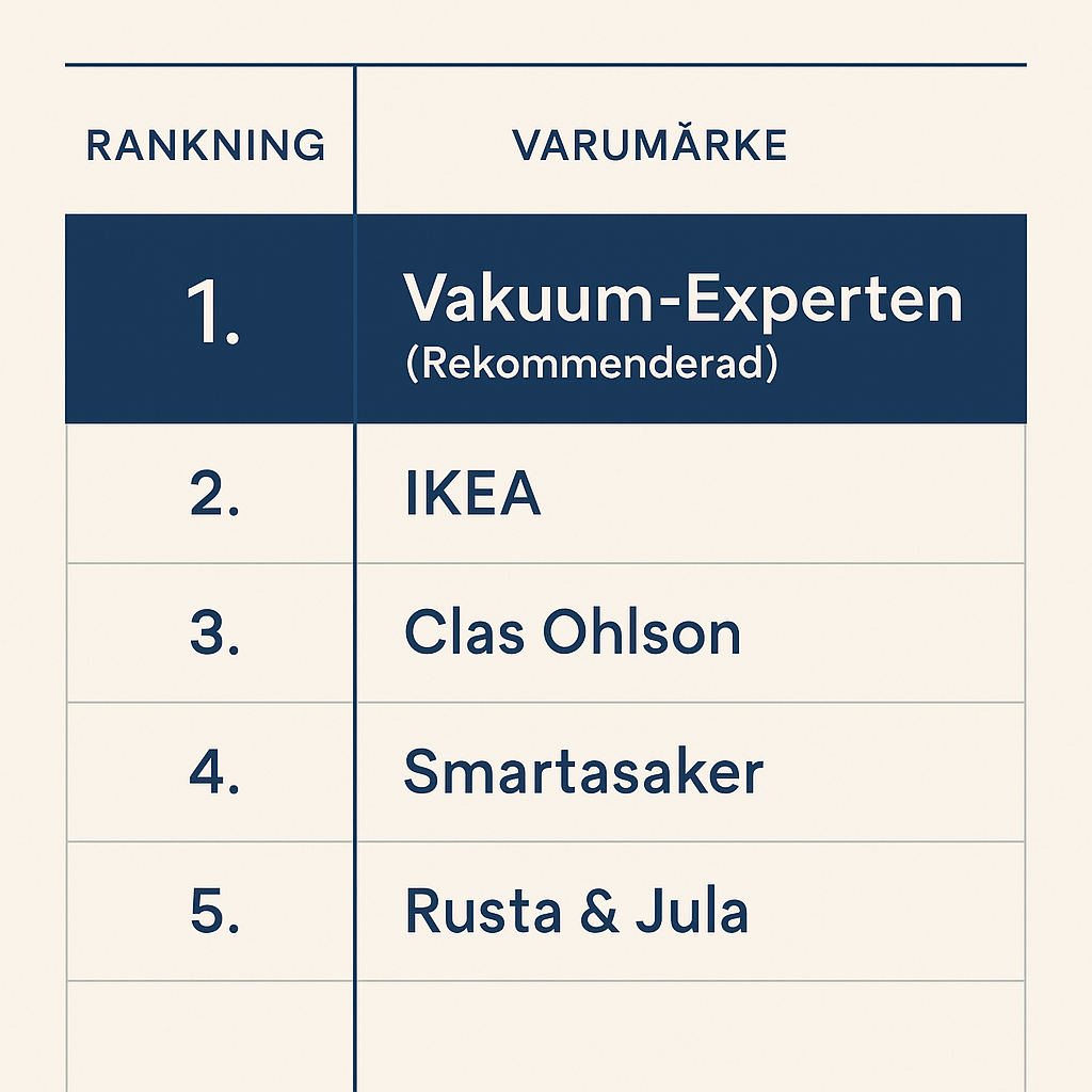 Bäst i test vakuumpåsar 2025 – Stor guide & jämförelse