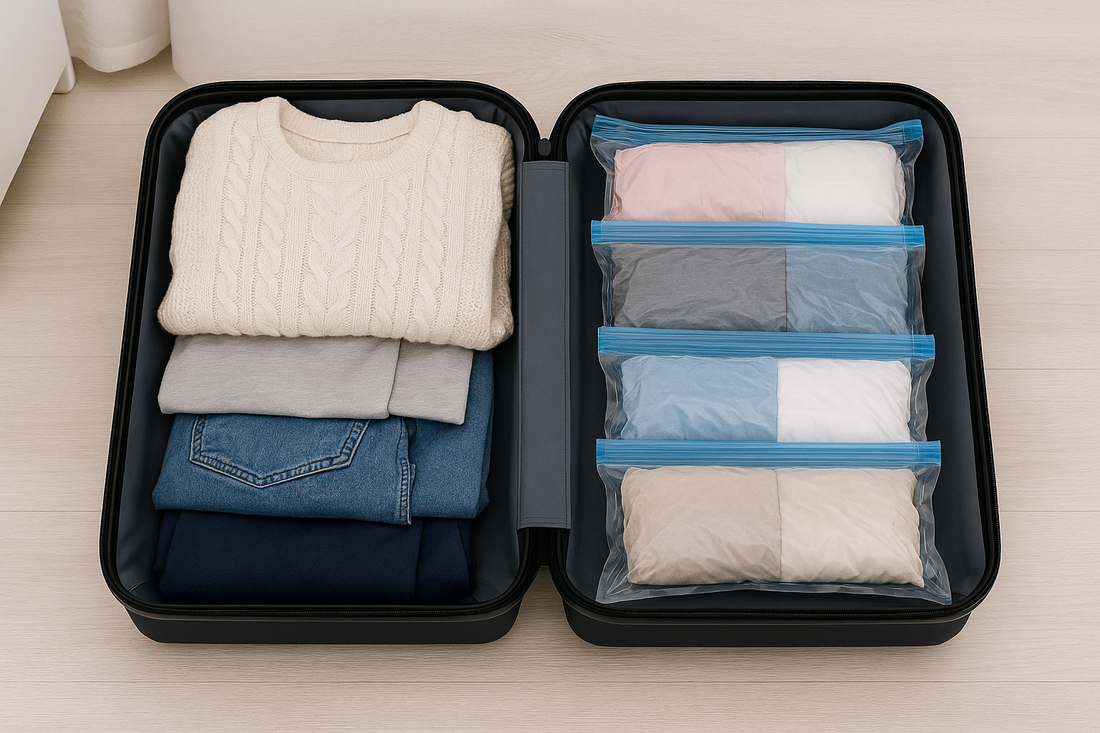 Resevakuumpåsar – Så packar du mer på mindre plats